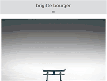 Tablet Screenshot of brigittebourger.com